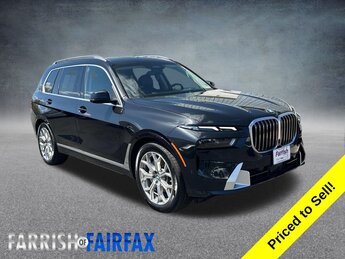 2023 Black Sapphire Metallic BMW X7 xDrive40i Automatic 4 Door SUV 3.0L I6 DOHC 24V Engine
