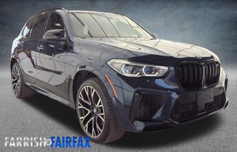 2020 Tanzanite Blue II Metallic BMW X5 M Base AWD 4.4L V8 DOHC 32V TwinPower Turbo Engine Automatic SUV