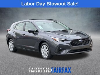 2025 Magnetite Gray Metallic Subaru Impreza Base Automatic (CVT) 4 Door Crossover AWD