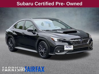 2022 Crystal Black Silica Subaru WRX Limited 4 Door AWD Manual 2.4L DOHC Engine Car