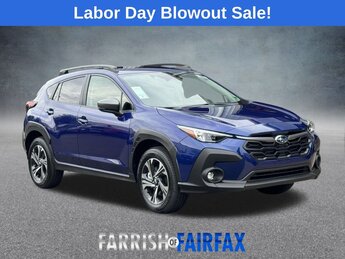 2025 Sapphire Blue Pearl Subaru Crosstrek Premium Automatic (CVT) 4 Door AWD SUV 2.5L 4-Cylinder DOHC 16V Engine