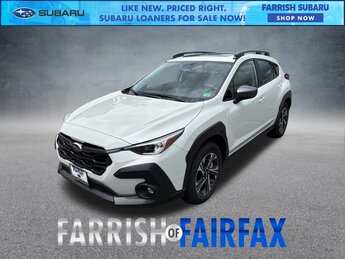 2025 Crystal White Pearl Subaru Crosstrek Premium 2.5L 4-Cylinder DOHC 16V Engine AWD SUV