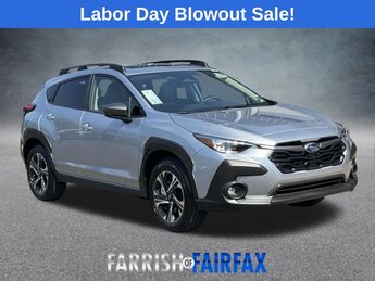 2025 Ice Silver Metallic Subaru Crosstrek Premium 2.5L 4-Cylinder DOHC 16V Engine AWD SUV Automatic (CVT) 4 Door