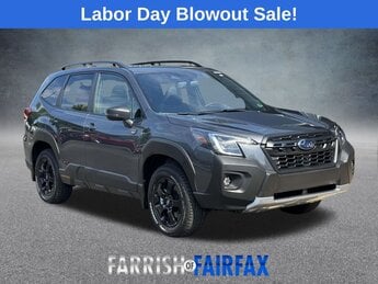 2025 Magnetite Gray Metallic Subaru Forester Wilderness AWD SUV 2.5L 4-Cylinder DOHC 16V Engine Automatic (CVT) 4 Door