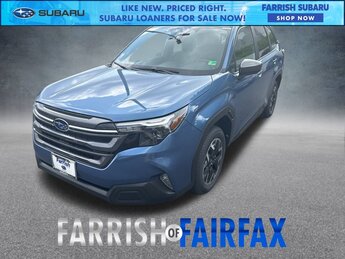 2025 Horizon Blue Pearl Subaru Forester Premium 4 Door SUV Automatic (CVT) AWD 2.5L 4-Cylinder DOHC 16V Engine