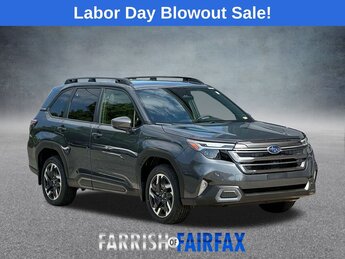 2025 Magnetite Gray Metallic Subaru Forester Limited AWD 2.5L 4-Cylinder DOHC 16V Engine Automatic (CVT)