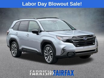 2025 Subaru Forester Touring SUV Automatic (CVT) 2.5L 4-Cylinder DOHC 16V Engine 4 Door AWD