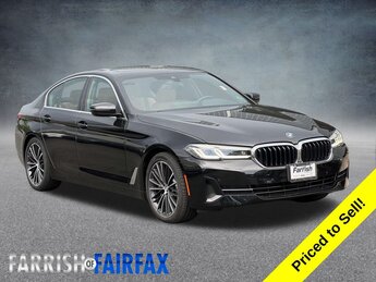 2022 Black Sapphire Metallic BMW 5 Series 530i xDrive AWD Car 4 Door Automatic