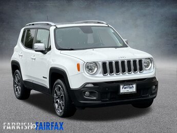 2018 Alpine White Jeep Renegade Limited 2.4L I4 Engine SUV 4 Door Automatic 4X4