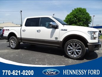Used 2017 Ford F 150 King Ranch For In Atlanta Ga 2017 Ruby Red Metallic Tinted Clearcoat Ford F 150 King Ranch Automatic Truck 4 Door