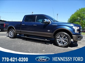 Used 2017 Ford F 150 King Ranch For In Atlanta Ga 2017 Blue Jeans Metallic Ford F 150 King Ranch Truck Regular Unleaded V 8