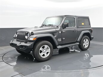 2018 Granite Crystal Metallic Clearcoat Jeep Wrangler Sport S SUV 2 Door Automatic