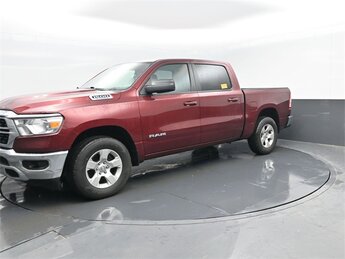 2022 Delmonico Red Pearlcoat Ram 1500 Big Horn/Lone Star 3.6L V6 24V VVT Engine 4 Door Truck Automatic 4X4