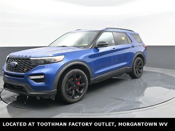 2020 Blue Ford Explorer ST SUV Automatic 3.0L EcoBoost V6 Engine