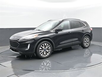 2020 Agate Black Metallic Ford Escape Titanium SUV EcoBoost 2.0L I4 GTDi DOHC Turbocharged VCT Engine AWD