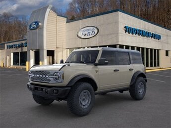 2025 Desert Sand Ford Bronco Badlands 4X4 4 Door 2.7L EcoBoost V6 Engine