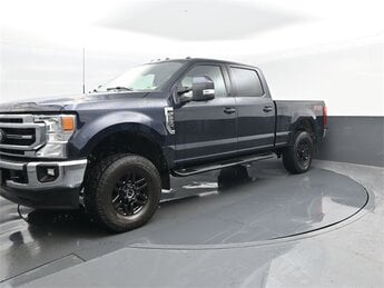 2021 Agate Black Metallic Ford Super Duty F-250 SRW Lariat Truck 4 Door 6.2L V8 EFI SOHC 16V Flex Fuel Engine