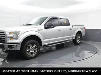 2015 Ingot Silver Ford F-150 XLT 4 Door Truck 2.7L V6 EcoBoost Engine Automatic 4X4