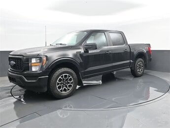 2023 Blue Ford F-150 XL 4X4 Truck 2.7L V6 EcoBoost Engine 4 Door Automatic