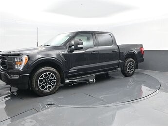 2021 Agate Black Metallic Ford F-150 XLT Automatic 3.5L PowerBoost Full-Hybrid V6 Engine 4 Door Truck 4X4