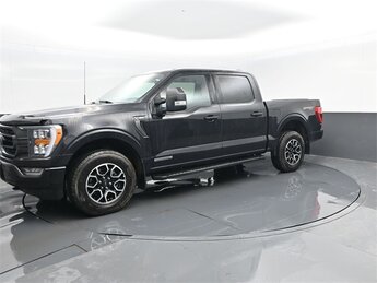 2021 Agate Black Metallic Ford F-150 XLT Automatic 3.5L PowerBoost Full-Hybrid V6 Engine 4 Door Truck 4X4