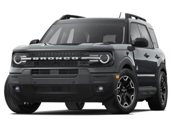 2025 Carbonized Gray Metallic Ford Bronco Sport Outer Banks Automatic 4 Door 4X4 SUV