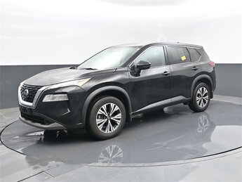 2021 Super Black Nissan Rogue SV SUV AWD Automatic (CVT) 2.5L I4 DOHC 16V Engine 4 Door