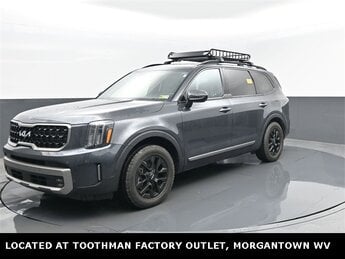 2023 Gravity Gray Kia Telluride SX X-Pro 4 Door AWD 3.8L V6 DGI DOHC Dual CVVT Engine SUV