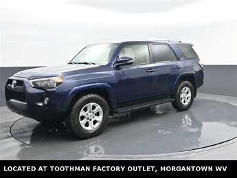 2018 Blue Toyota 4Runner SR5 Premium 4 Door 4.0L V6 SMPI DOHC Engine 4X4