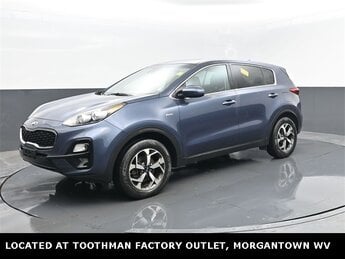 2020 Pacific Blue Kia Sportage LX AWD Automatic 2.4L I4 DGI DOHC 16V Engine 4 Door