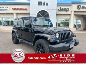 2014 Black Clearcoat Jeep Wrangler Unlimited Altitude 3.6L V6 24V VVT Engine Automatic SUV 4X4 4 Door