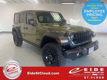 2025 41 Jeep Wrangler Willys SUV Automatic 3.6L V6 24V VVT Engine 4X4