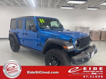 2024 Jeep Wrangler Willys SUV 4 Door 3.6L V6 24V VVT Engine 4X4 Automatic