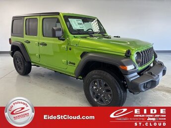 2025 Mojito Clearcoat Jeep Wrangler Sport S 2.0L I4 DOHC Engine SUV 4X4 4 Door
