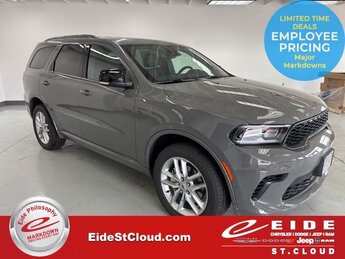 2025 Destroyer Gray Clearcoat Dodge Durango GT Plus AWD SUV 3.6L V6 24V VVT Engine 4 Door Automatic