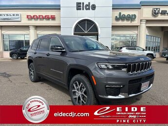 2025 Baltic Gray Metallic Clearcoat Jeep Grand Cherokee L Limited 3.6L V6 24V VVT Engine 4X4 SUV