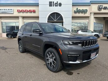 2025 Baltic Gray Metallic Clearcoat Jeep Grand Cherokee L Limited 3.6L V6 24V VVT Engine 4X4 SUV