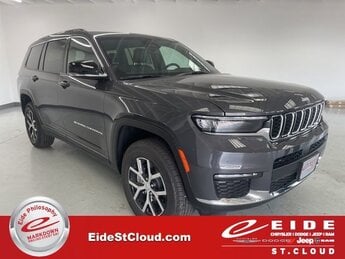 2025 Baltic Gray Metallic Clearcoat Jeep Grand Cherokee L Limited SUV 4X4 3.6L V6 24V VVT Engine Automatic 4 Door
