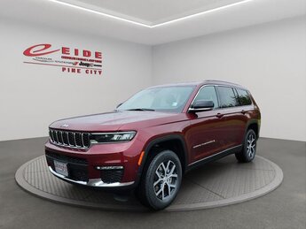 2025 Velvet Red Pearlcoat Jeep Grand Cherokee L Limited 3.6L V6 24V VVT Engine Automatic 4 Door