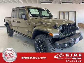 2025 Jeep Gladiator Willys Automatic 3.6L V6 24V VVT Engine Truck 4 Door