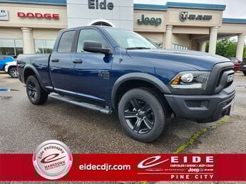 2022 Patriot Blue Pearlcoat Ram 1500 Warlock 4 Door Automatic 3.6L V6 24V VVT Engine Truck