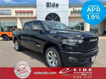 2025 Diamond Black Crystal Pearlcoat Ram 1500 Big Horn Truck 4 Door 3.0L I6 Engine