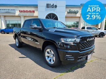 2026 Diamond Black Crystal Pearlcoat Ram 1500 Big Horn Sport Automatic 4X4 Truck