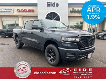 2025 Forged Blue Metallic Ram 1500 Tradesman Night Edition 3.0L I6 Engine 4 Door 4X4 Truck