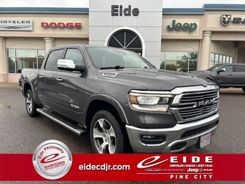 2022 Granite Crystal Metallic Clearcoat Ram 1500 Laramie Truck 4X4 HEMI 5.7L V8 Multi Displacement VVT Engine