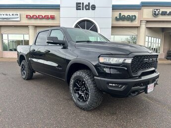2025 Diamond Black Crystal Pearlcoat Ram 1500 Rebel Automatic Truck 4X4