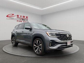 2024 Platinum Gray Metallic Volkswagen Atlas 2.0T SEL Premium R-Line 4 Door 2.0L TSI Engine AWD Automatic SUV