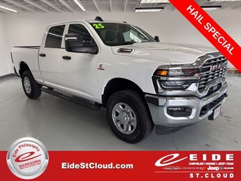 2025 Bright White Clearcoat Ram 2500 Tradesman 6.7L I6 Engine Truck 4X4