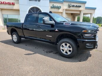 2025 Diamond Black Crystal Pearlcoat Ram 2500 Big Horn 6.7L I6 Engine Automatic 4X4 4 Door