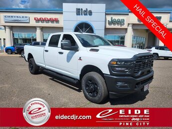 2025 Bright White Clearcoat Ram 2500 Tradesman 4X4 6.7L I6 Engine Truck 4 Door Automatic